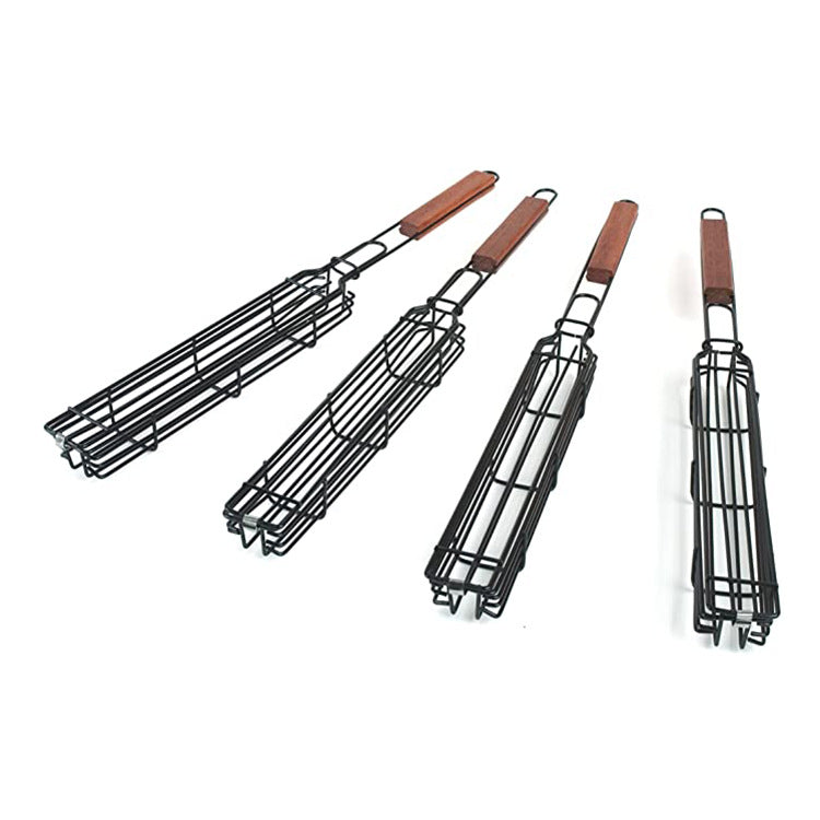 BBQ Grill Mesh Stainless Steel Basket