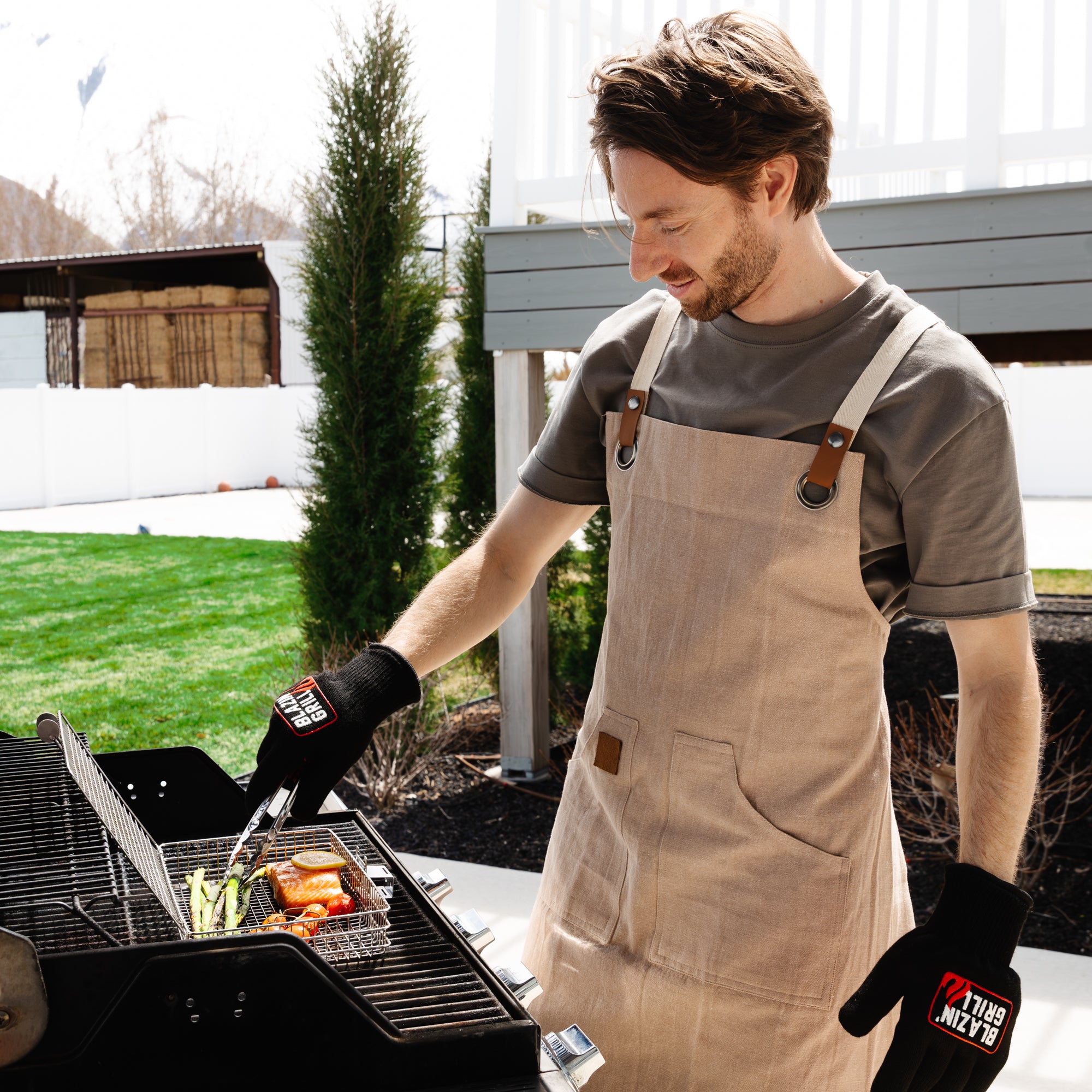 Blazin' Grill Baskets Set