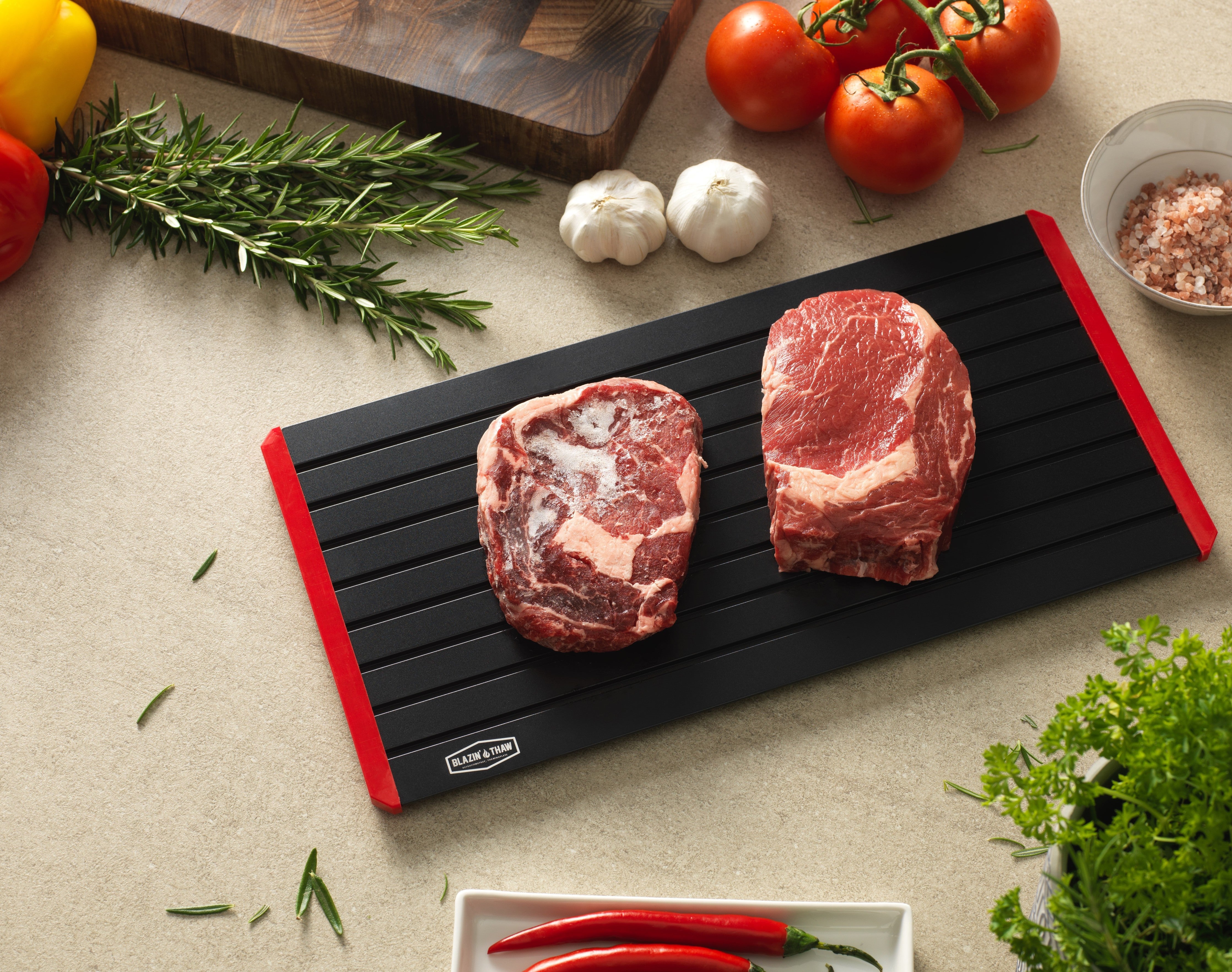 Blazin' Thaw Party Size Defrosting Tray Bundle