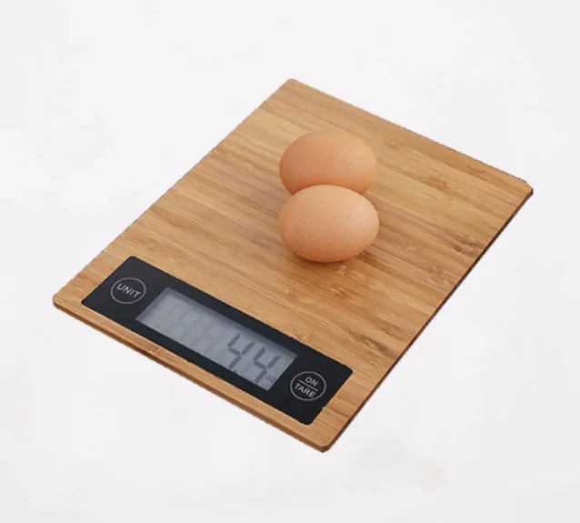 Digital Bamboo Kitchen Scale
