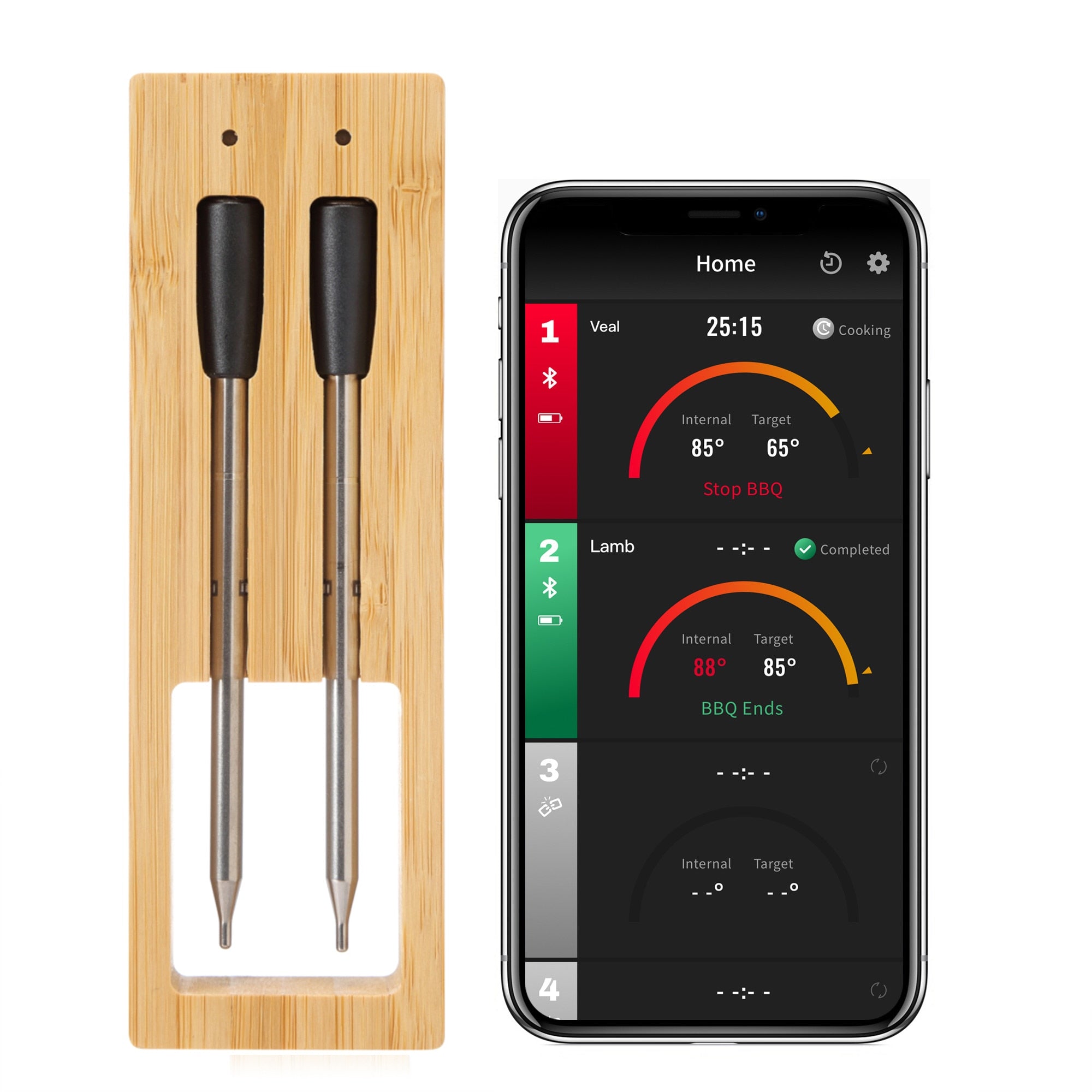 Wireless Bluetooth BBQ Food Thermometer