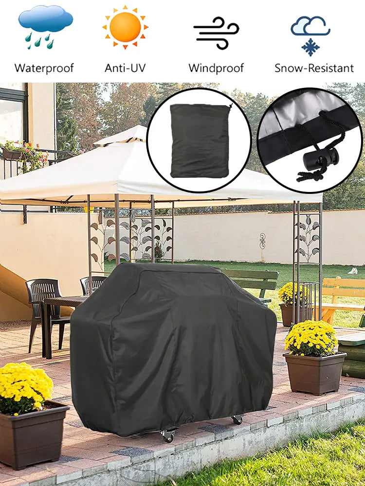 Heavy Duty Waterproof BBQ Grill Cover