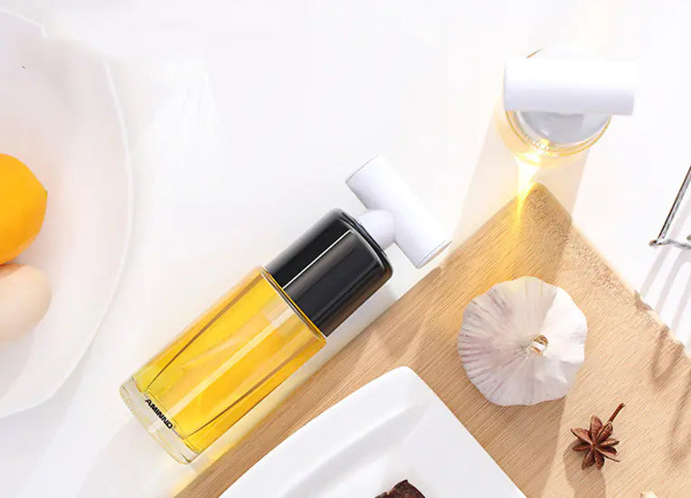 Food-Grade Glass Kitchen Oil Spray Bottle
