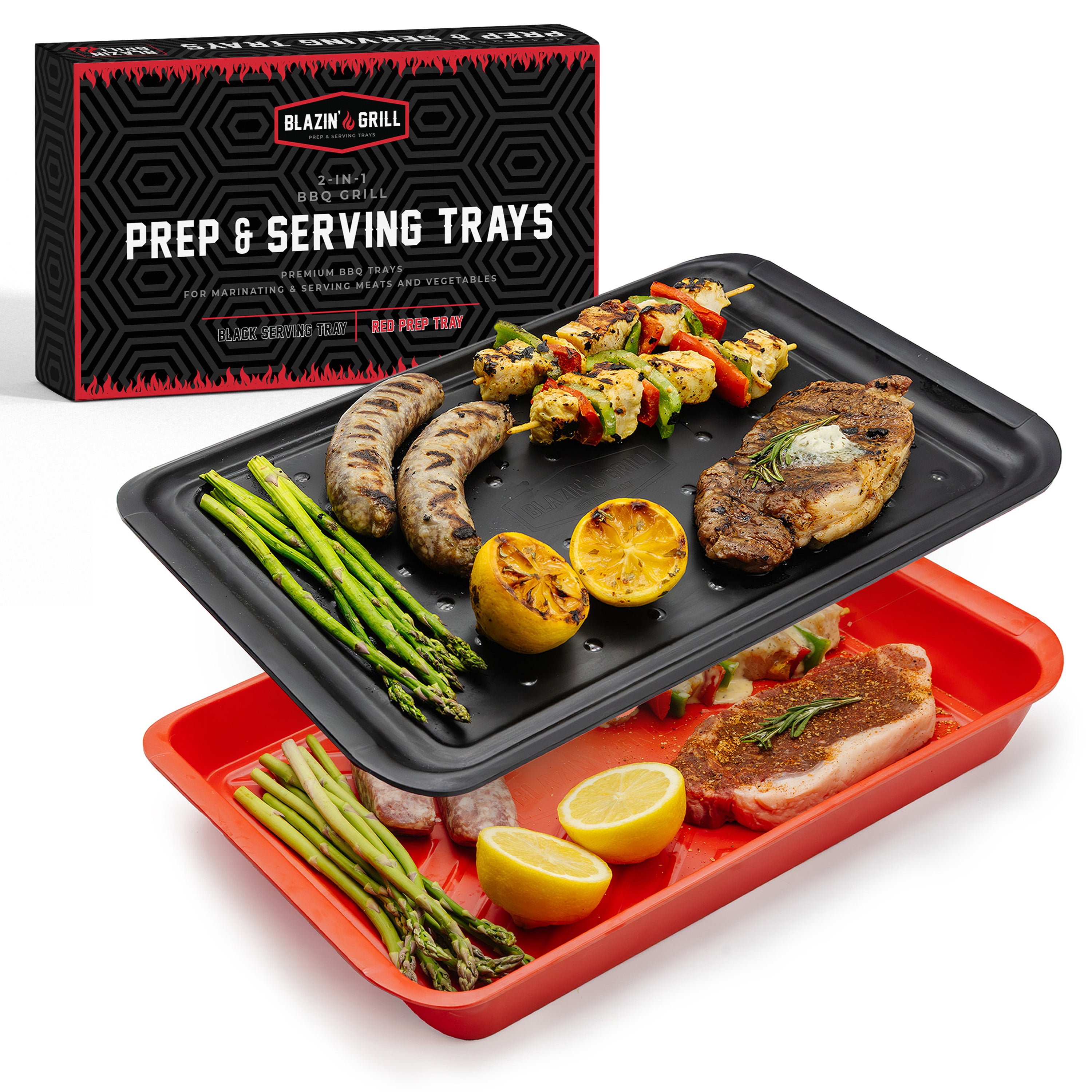 Deep Prep & Serving Trays