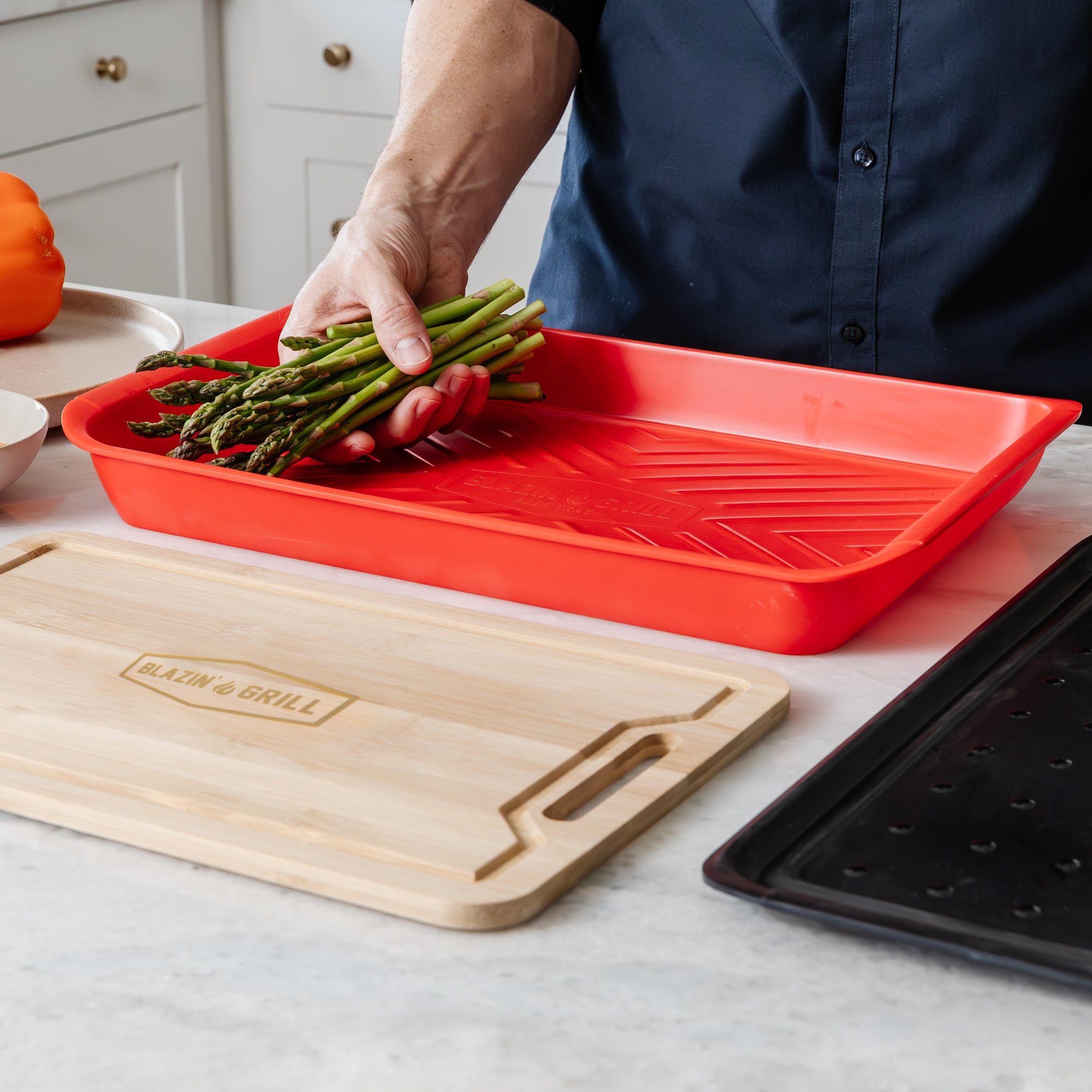Bamboo Prep & Serving Trays