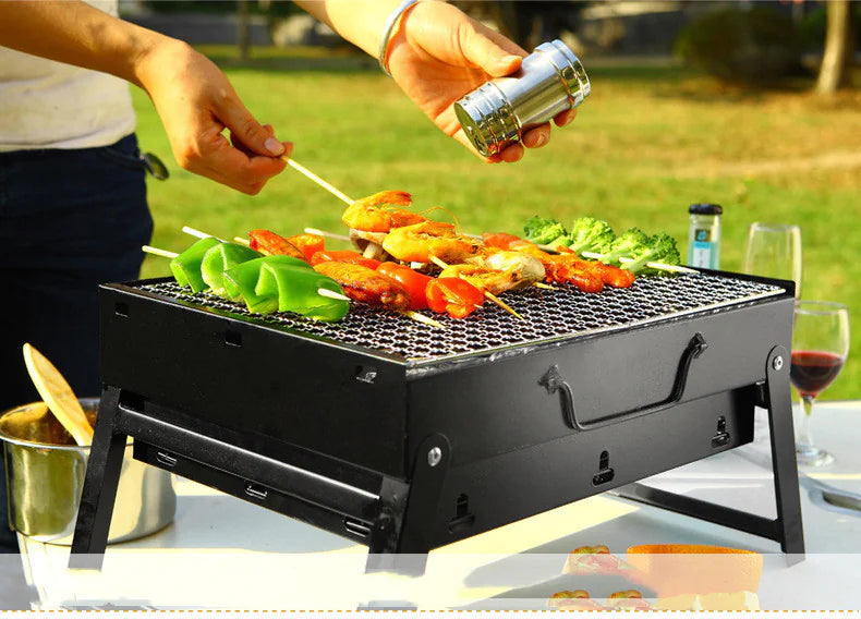 Outdoor Charcoal BBQ Grill