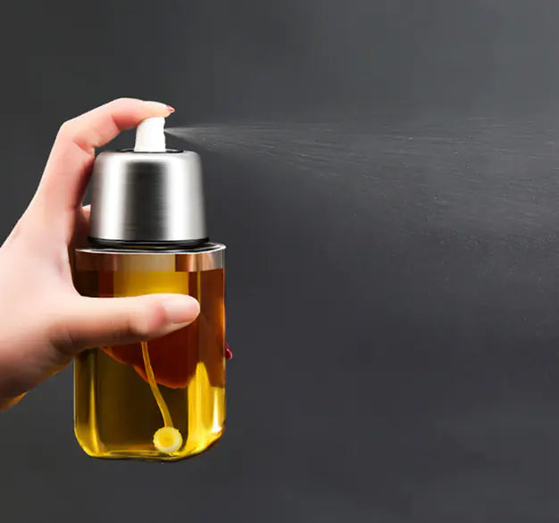 Food-Grade Glass Kitchen Oil Spray Bottle