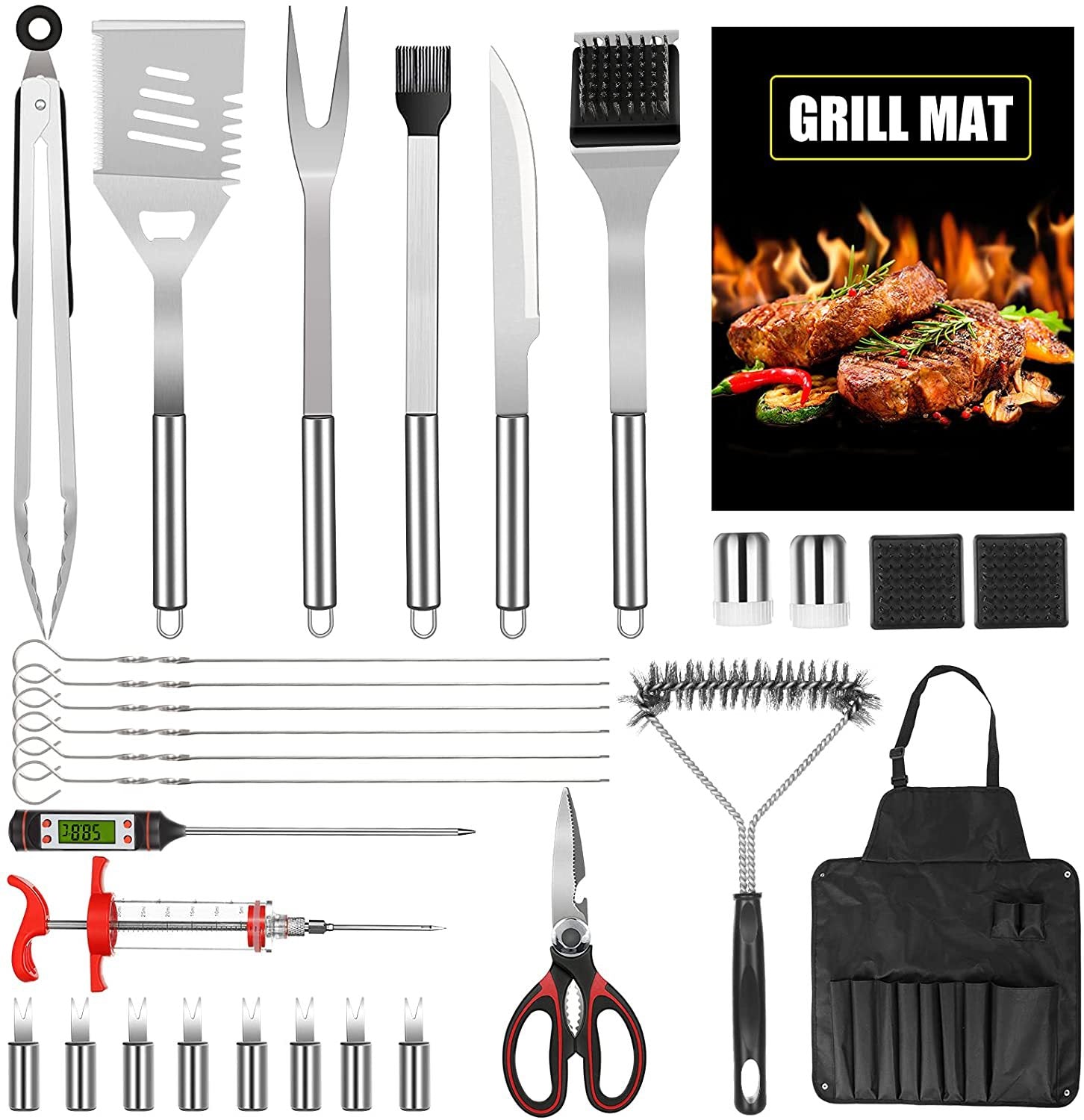 30 pcs BBQ Grill Tools Set
