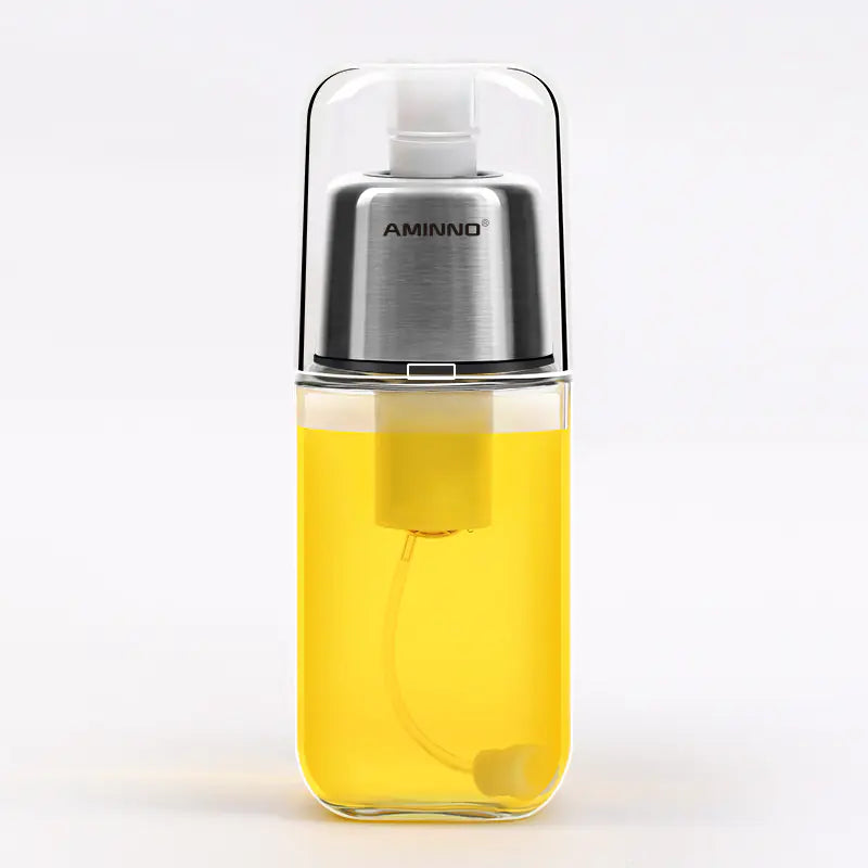 Food-Grade Glass Kitchen Oil Spray Bottle