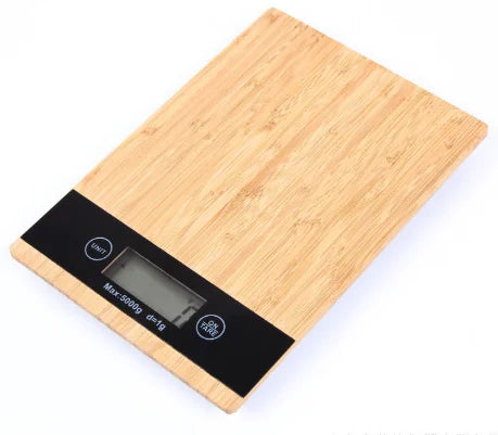 Digital Bamboo Kitchen Scale